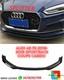 Polished Black Splitter Suitable For Audi A5 F5 2016-2019 Sportback Coupe Cabrio