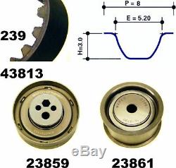 Pulley Belt + + Reference Pulley 239z 25.4mm For Audi A4 Cabriolet 8g A6