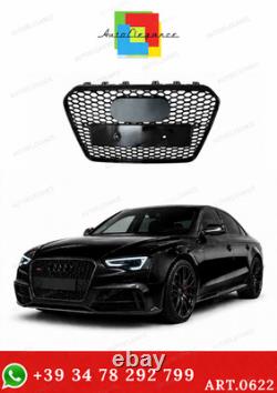 RS5-Style Front Grille for Audi A5 Coupe Cabriolet Sportback (2012-2017) Gloss Black