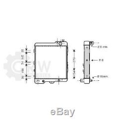 Radiator Cooling Engine Audi Cabriolet 8g7 B4 8c 80 81 85 90 89 B2