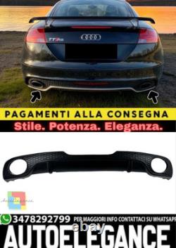 Rear Diffuser for Audi TT 8J Coupe/Cabriolet S-LINE 2006 Bumper