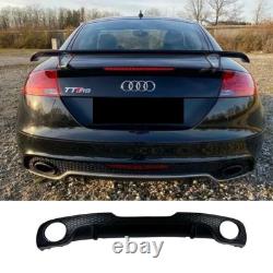 Rear Diffuser for Audi TT 8J S-Line Coupe / Cabrio 2006 2014