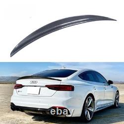 Rear Trunk Aileron Audi 5 Coupe Cabriolet Spoiler Carbon Fiber Blade R