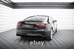 Rear diffuser V. 3 for Audi S5 / A5 S-Line Coupé / Cabriolet B8 8T Maxton