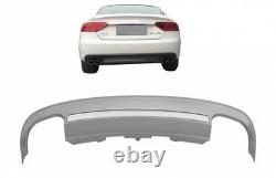 Rear diffuser for Audi A5 8T 2-door coupe Cabriolet 2012-2015 S5 Look