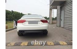 Rear diffuser for Audi A5 8T 2-door coupe Cabriolet 2012-2015 S5 Look