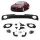 Rear Diffuser With Exhaust Pipes For Audi Tt 8j Coupe Cabrio 06-14