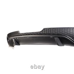 Rear diffuser with exhaust pipes for AUDI TT 8J Coupe Cabrio 06-14