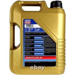 Revision Filter LIQUI MOLY Oil 5L 5W-30 for Audi Cabriolet 8G7 B4 2.0 S De