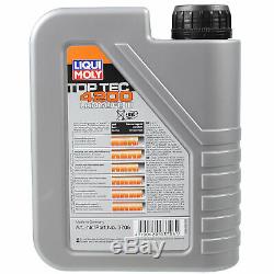 Revision On Oil Filters Liqui Moly 5w-6l 30 Audi Cabriolet 8g7