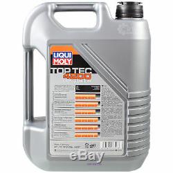 Revision On Oil Filters Liqui Moly 5w-6l 30 Audi Cabriolet 8g7