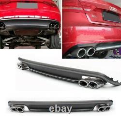 S5 Rs5 Look Diffuser For Audi A5 Coupe & Convertible With Standard Bumper