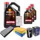 Sct Inspection Set 8l Motul 8100 X-clean 0w-30 For Audi Cabriolet 2.6 2.0 E