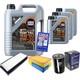 Sct Inspection Set 8 L Liqui Moly Top Tec 4210 0w-30 For Audi Cabriolet