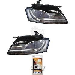 Set Of Xenon Headlights For Audi A5 Year Fab. 07-11 Coupe Cabriolet