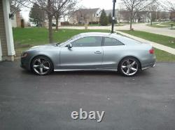 Side skirts / V look threshold covers for Audi A5 8T B8 Coupe / Cabrio