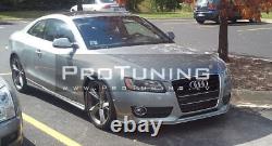 Side skirts in fiberglass V look for Audi A5 coupe/cabriolet