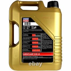 Sketch D'inspection Filter Oil Liqui Moly 6l 10w-40 For Audi, Cabriolet 8g7