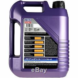 Sketch Inspection Filter Liqui Moly Oil 6l 5w-40 For Audi Cabriolet 8g7 B4