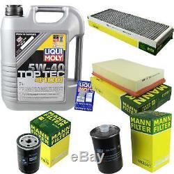 Sketch Of Inspection Filter Liqui Moly Oil 5w-40 5 L For Audi Cabriolet 8g7 B4