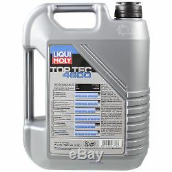 Sketch On Oil Filter Inspection 5l Liqui Moly 5w-30 Für Audi Cabriolet 8g7