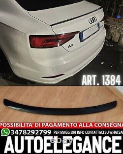 Spoiler Adapted for Audi A5 F5 Coupe Cabrio 2017+ Glossy Black Look