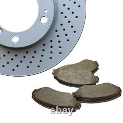 Sport Brake Discs + Rear Pads for Audi 80 90 100 Coupe Cabriolet