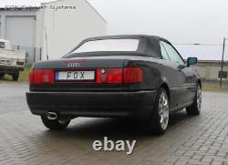 Sport + Vb-Rohr Audi 80 89 B3 B4 Coupe Convertible 16V 2.6 2.8 Oval Plate