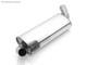 Stainless Steel Central Silencer Audi 80/90 89 B3 Welded Coupe + Cabriolet B4 &Oslash;63.5mm