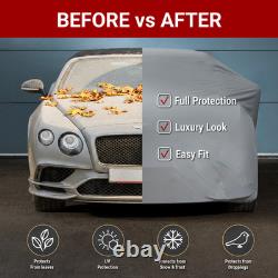 Stretchable Gray Outdoor Audi Car Cover for All Models