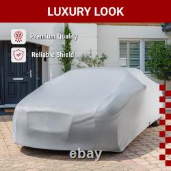 Stretchable Gray Outdoor Audi Car Cover for All Models