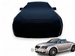 Stretchable Indoor Car Cover for Audi TT Cabriolet 8N Black