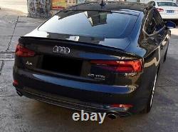 Trunk Spoiler Suitable for Audi A5 F5 Coupe Cabrio 2017+ Glossy Black Look