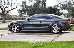 V-Look Side Skirts / Sill Covers for Audi A5 8T B8 Coupe / Cabriolet