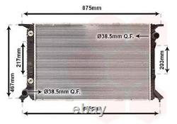 VAN WEZEL Engine Radiator for AUDI for A5 Coupe (8T3) for A5 Cabrio (8F7)