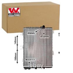 VAN WEZEL Water Radiator Compatible with AUDI 80 90 CABRIOLET COUPE 03002038