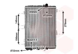VAN WEZEL Water Radiator Compatible with AUDI 80 90 CABRIOLET COUPE 03002038