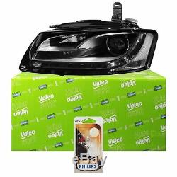 Valeo Xenon Headlight Left For Audi A5 Year Mfr. 07-12 Coupe / Convertible /