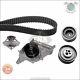 Water Pump + Ina Timing Belt Kit For Audi Cabriolet Coupe 100