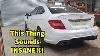 We Know This C63 Amg Runs But Will It Drive Sounds Absolutely Insane