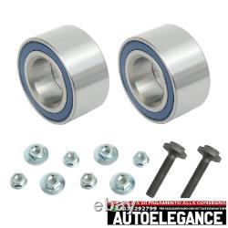 Wheel Bearing Set Front Axle Both Sides for Audi B3 B4 Coupe Cabrio A4 B5 A6