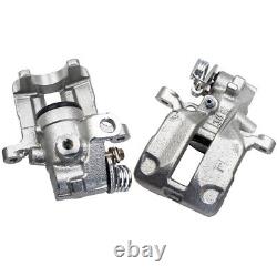 t Rear Left Right Brake Caliper for Audi 80 100 Coupe Cabriolet 2pcs Kit