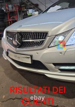 1889 Grille Classe E W207 C207 A207 2009-2013 Coupe Cabrio Look AMG Diamant Noir