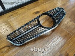 1889 Grille Classe E W207 C207 A207 2009-2013 Coupe Cabrio Look AMG Diamant Noir