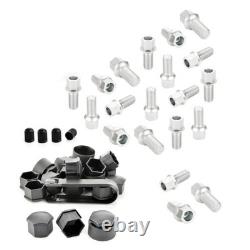 20X Bouchons De Boulons De Roue Ensemble Boule M14X1,5X27 Pour AUDI CABRIO COUPE