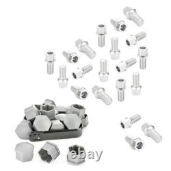 20X Boulons De Roue Boule M14X1,5X27 Capuchons Pour Audi Cabrio Coupe Quattro
