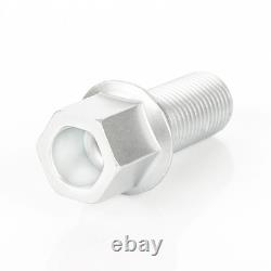 20x Boulons Avec Couvercles Conique Arrondi M14x1, 5x27 pour Audi Cabrio Coupe