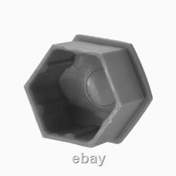 20x Boulons Avec Couvercles Conique Arrondi M14x1, 5x27 pour Audi Cabrio Coupe