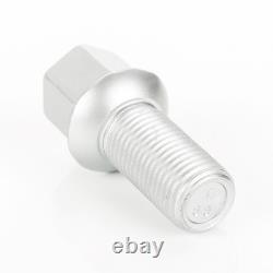 20x Boulons Avec Couvercles Conique Arrondi M14x1, 5x27 pour Audi Cabrio Coupe