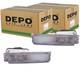 2x Depo Phare De Brouillard Ensemble Compatible Avec Audi 80 Cabriolet Coupe